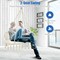 2-Seater Hanging Swing Chair Macrame with Removable Cushion Indoor Outdoor Use
